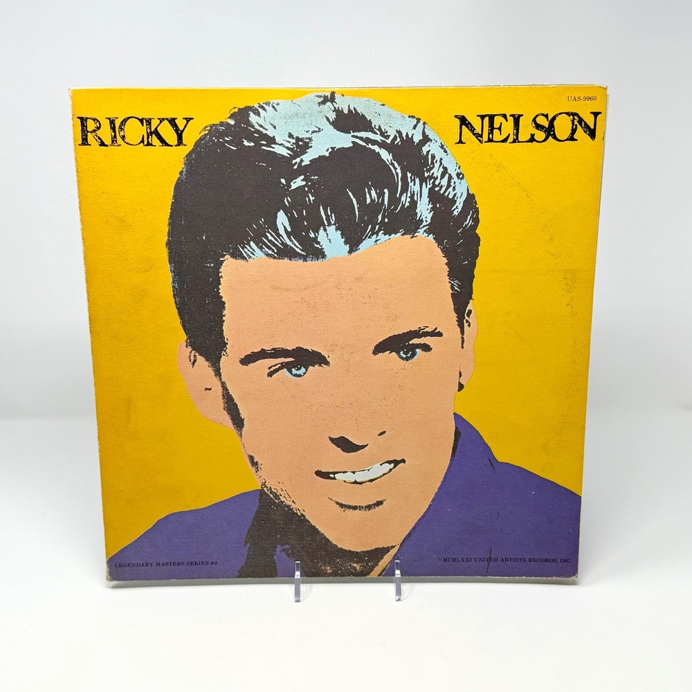 Ricky Nelson Legendary Masters Series UAS-9960 United Artists 2LP Rockabilly